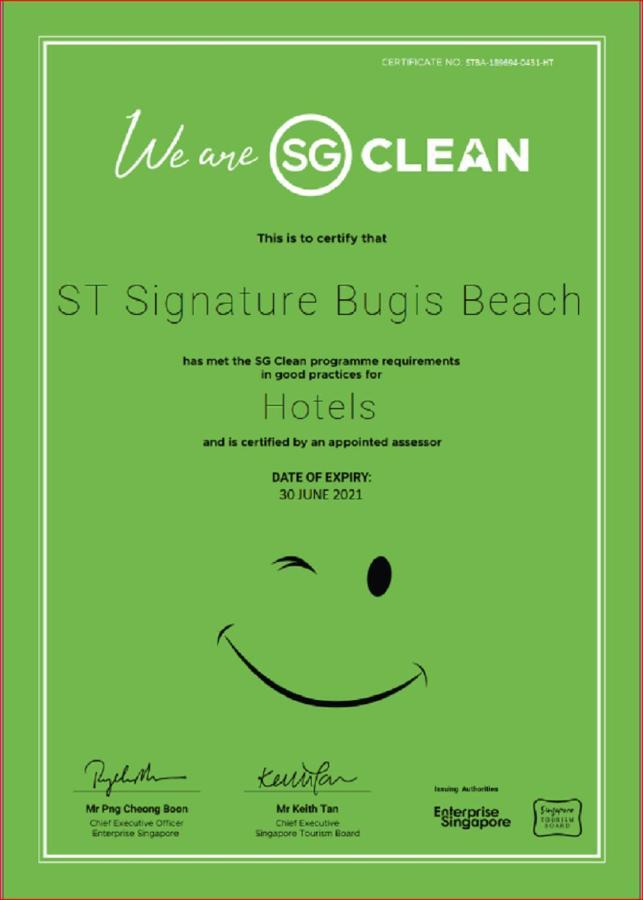 St Signature Bugis Beach, Short Overnight, 12 Hours, Check In 7Pm Or 9Pm Singapore Buitenkant foto